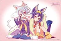 Bushiroad Rubber Mat Collection Vol.336: No Game No Life - Shiro & Izuna - Bushiroad Playmats - Playmats card