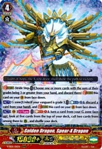 Golden Dragon, Spear-X Dragon - V-SS01: Premium Collection 2019 - Cardfight Vanguard card