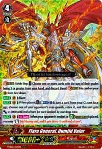 Flare General, Dumjid Valor - V-SS01: Premium Collection 2019 - Cardfight Vanguard card