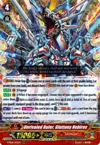 Unrivaled Ruler, Gluttony Nebiros - V-SS01: Premium Collection 2019 - Cardfight Vanguard card