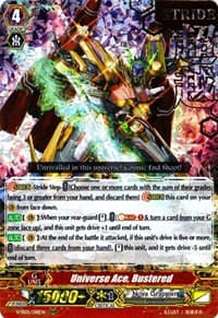 Universe Ace, Bustered (Hot Stamp) - V-SS01: Premium Collection 2019 - Cardfight Vanguard card