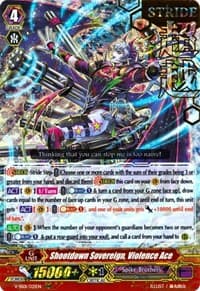 Shootdown Sovereign, Violence Ace (Hot Stamped) - V-SS01: Premium Collection 2019 - Cardfight Vanguard card