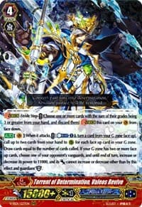Torrent of Determination, Valeos Revive - V-SS01: Premium Collection 2019 - Cardfight Vanguard card