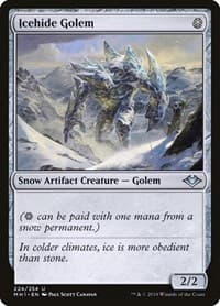 Icehide Golem - Modern Horizons - Magic: The Gathering card