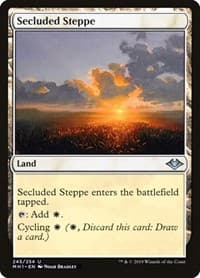 Secluded Steppe - Modern Horizons - Magic: The Gathering card