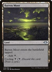 Barren Moor - Modern Horizons - Magic: The Gathering card