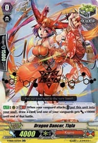 Dragon Dancer, Tiqla (Hot Stamped) - V-SS01: Premium Collection 2019 - Cardfight Vanguard card
