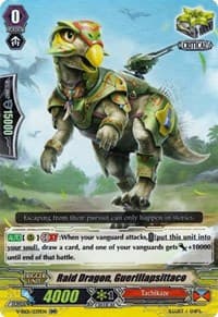 Raid Dragon, Guerrillapsittaco - V-SS01: Premium Collection 2019 - Cardfight Vanguard card
