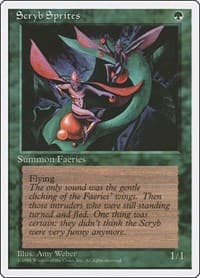 Scryb Sprites - Fourth Edition - Magic: The Gathering card