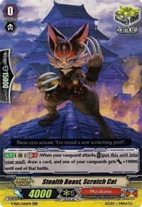 Stealth Beast, Scratch Cat - V-SS01: Premium Collection 2019 - Cardfight Vanguard card