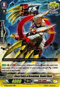 Sharp Points of Breakdown, Vandal Sharp (Hot Stamped) - V-SS01: Premium Collection 2019 - Cardfight Vanguard card