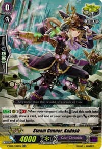 Steam Gunner, Kadash (Hot Stamped) - V-SS01: Premium Collection 2019 - Cardfight Vanguard card