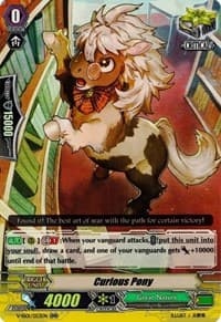 Curious Pony - V-SS01: Premium Collection 2019 - Cardfight Vanguard card