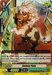 Curious Pony (Hot Stamped) - V-SS01: Premium Collection 2019 - Cardfight Vanguard card