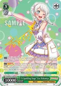 "A Sparkling Stage" Eve Wakamiya (SPM) - BanG Dream! Girls Band Party! MULTI LIVE - Weiss Schwarz card