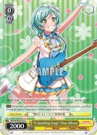 "A Sparkling Stage" Hina Hikawa - BanG Dream! Girls Band Party! MULTI LIVE - Weiss Schwarz card