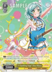 "A Sparkling Stage" Hina Hikawa (SPM) - BanG Dream! Girls Band Party! MULTI LIVE - Weiss Schwarz card
