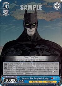 Batman: The Prophesied Ninja - Batman Ninja - Weiss Schwarz card