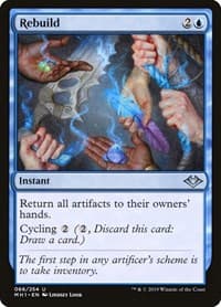 Rebuild - Modern Horizons - Magic: The Gathering card