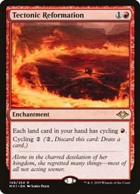 Tectonic Reformation - Modern Horizons - Magic: The Gathering card
