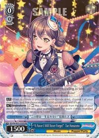 "A Favor I Will Never Forget" Tae Hanazono (RRR) - BanG Dream! Girls Band Party! MULTI LIVE - Weiss Schwarz card