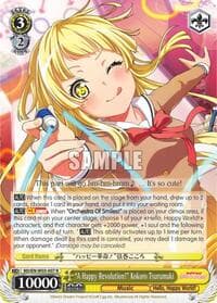 "A Happy Revolution!" Kokoro Tsurumaki - BanG Dream! Girls Band Party! MULTI LIVE - Weiss Schwarz card