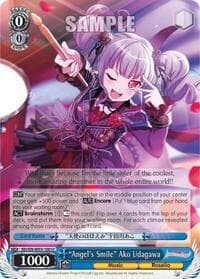 "Angel's Smile" Ako Udagawa - BanG Dream! Girls Band Party! MULTI LIVE - Weiss Schwarz card