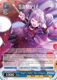 "Angel's Smile" Ako Udagawa (RRR) - BanG Dream! Girls Band Party! MULTI LIVE - Weiss Schwarz card