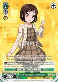 "Everyone's Support" Tsugumi Hazawa - BanG Dream! Girls Band Party! MULTI LIVE - Weiss Schwarz card