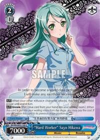 "Hard Worker" Sayo Hikawa - BanG Dream! Girls Band Party! MULTI LIVE - Weiss Schwarz card