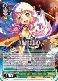 "Last Favor Ever!!" I Promise!!" Himari Uehara (RRR) - BanG Dream! Girls Band Party! MULTI LIVE - Weiss Schwarz card
