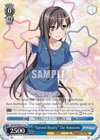 "Natural Beauty" Tae Hanazono - BanG Dream! Girls Band Party! MULTI LIVE - Weiss Schwarz card