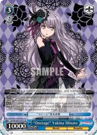 "Onstage" Yukina Minato (SR) - BanG Dream! Girls Band Party! MULTI LIVE - Weiss Schwarz card
