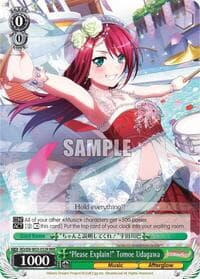 "Please Explain!" Tomoe Udagawa (RRR) - BanG Dream! Girls Band Party! MULTI LIVE - Weiss Schwarz card