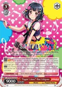 "Poppin'Colors!" Rimi Ushigome (SR) - BanG Dream! Girls Band Party! MULTI LIVE - Weiss Schwarz card