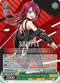 "Rock and Glow" Tomoe Udagawa (SR) - BanG Dream! Girls Band Party! MULTI LIVE - Weiss Schwarz card