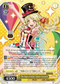 "The Magic of Smiles" Kokoro Tsurumaki (SR) - BanG Dream! Girls Band Party! MULTI LIVE - Weiss Schwarz card