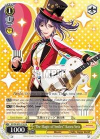 "The Magic of Smiles" Kaoru Seta (SR) - BanG Dream! Girls Band Party! MULTI LIVE - Weiss Schwarz card