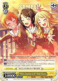 "What's Important to Me" Misaki Okusawa (RRR) - BanG Dream! Girls Band Party! MULTI LIVE - Weiss Schwarz card
