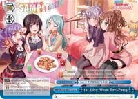 1st Live Show Pre-Party - BanG Dream! Girls Band Party! MULTI LIVE - Weiss Schwarz card