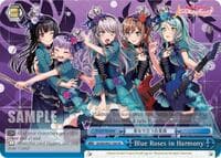 Blue Roses in Harmony (SR) - BanG Dream! Girls Band Party! MULTI LIVE - Weiss Schwarz card