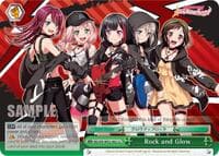 Rock and Glow - BanG Dream! Girls Band Party! MULTI LIVE - Weiss Schwarz card