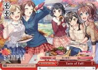 Taste of Fall! - BanG Dream! Girls Band Party! MULTI LIVE - Weiss Schwarz card