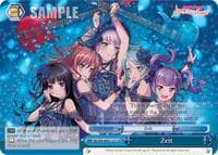 Zeit - BanG Dream! Girls Band Party! MULTI LIVE - Weiss Schwarz card