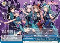 Blue Roses in Harmony (HR) - BanG Dream! Girls Band Party! MULTI LIVE - Weiss Schwarz card