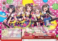 Poppin'Colors! (HR) - BanG Dream! Girls Band Party! MULTI LIVE - Weiss Schwarz card