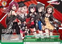 Rock and Glow (HR) - BanG Dream! Girls Band Party! MULTI LIVE - Weiss Schwarz card