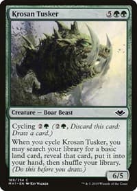 Krosan Tusker - Modern Horizons - Magic: The Gathering card