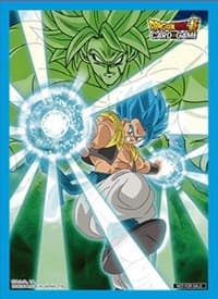 Dragon Ball Super CCG Destroyer Kings Tournament Prize Card Sleeves - Gogeta & Broly (50-Pack) - Bandai Card Sleeves - Card Sleeves card