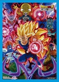 Dragon Ball Super CCG Destroyer Kings Tournament Prize Card Sleeves - Majin Vegeta (50-Pack) - Bandai Card Sleeves - Card Sleeves card